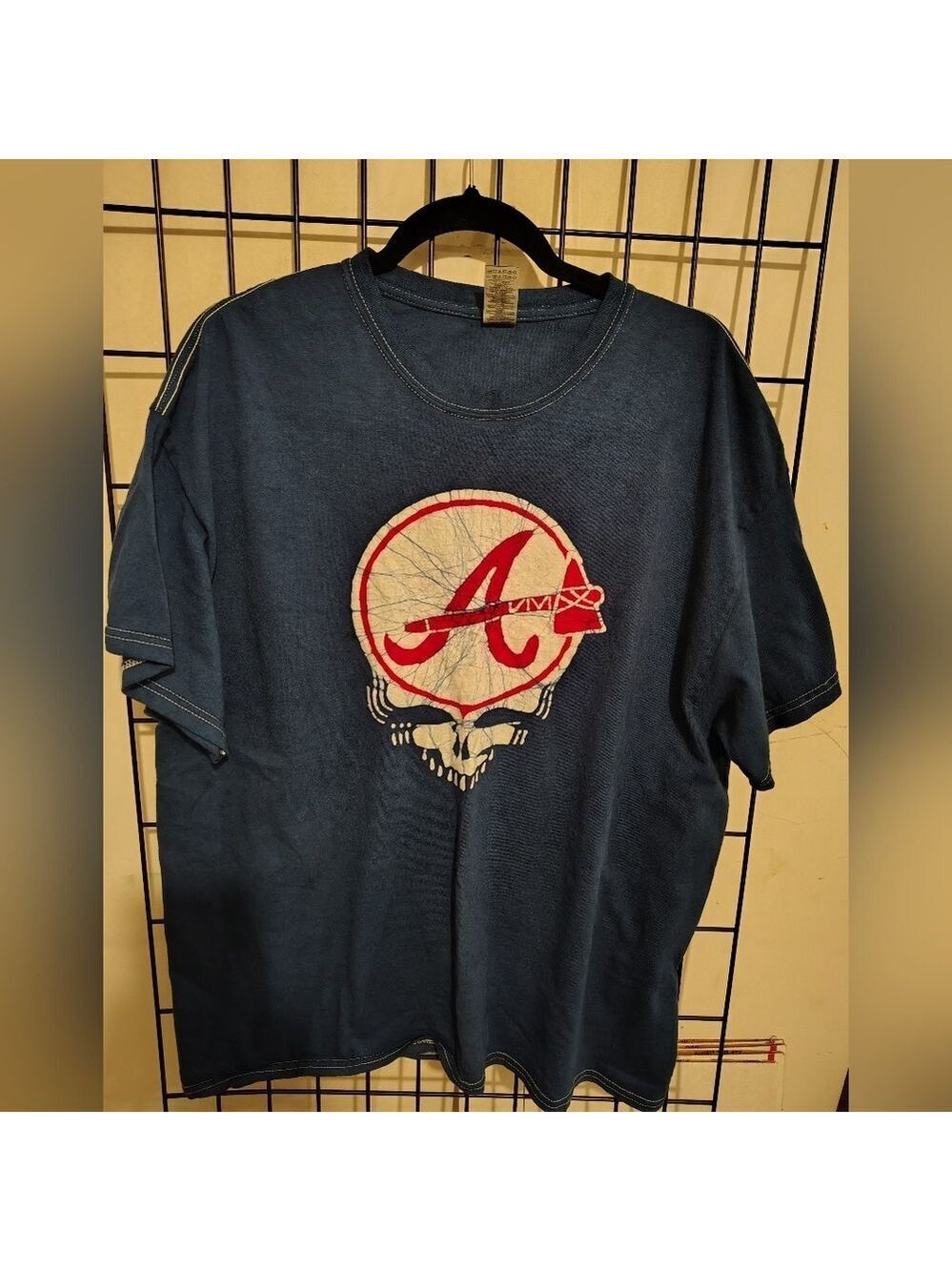 Atlanta Braves Skull T-Shirt
